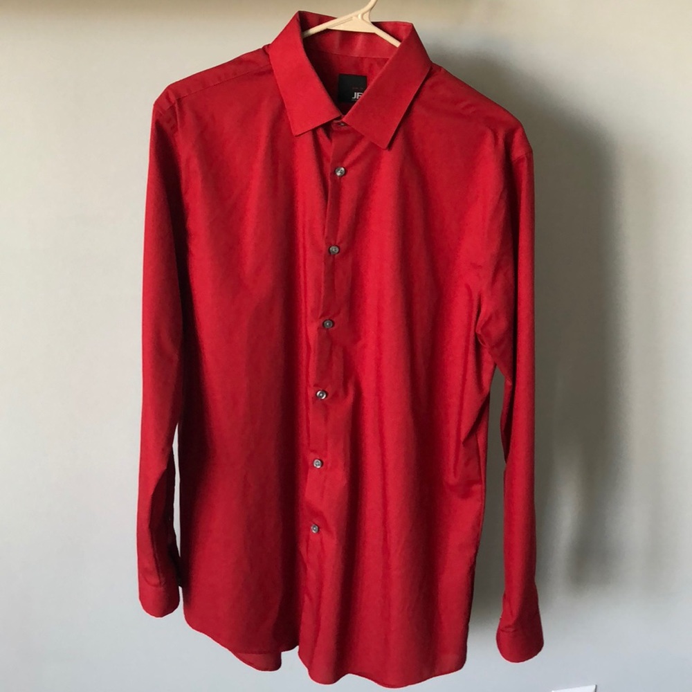 J. Ferrar Slim Fit Dress Shirt